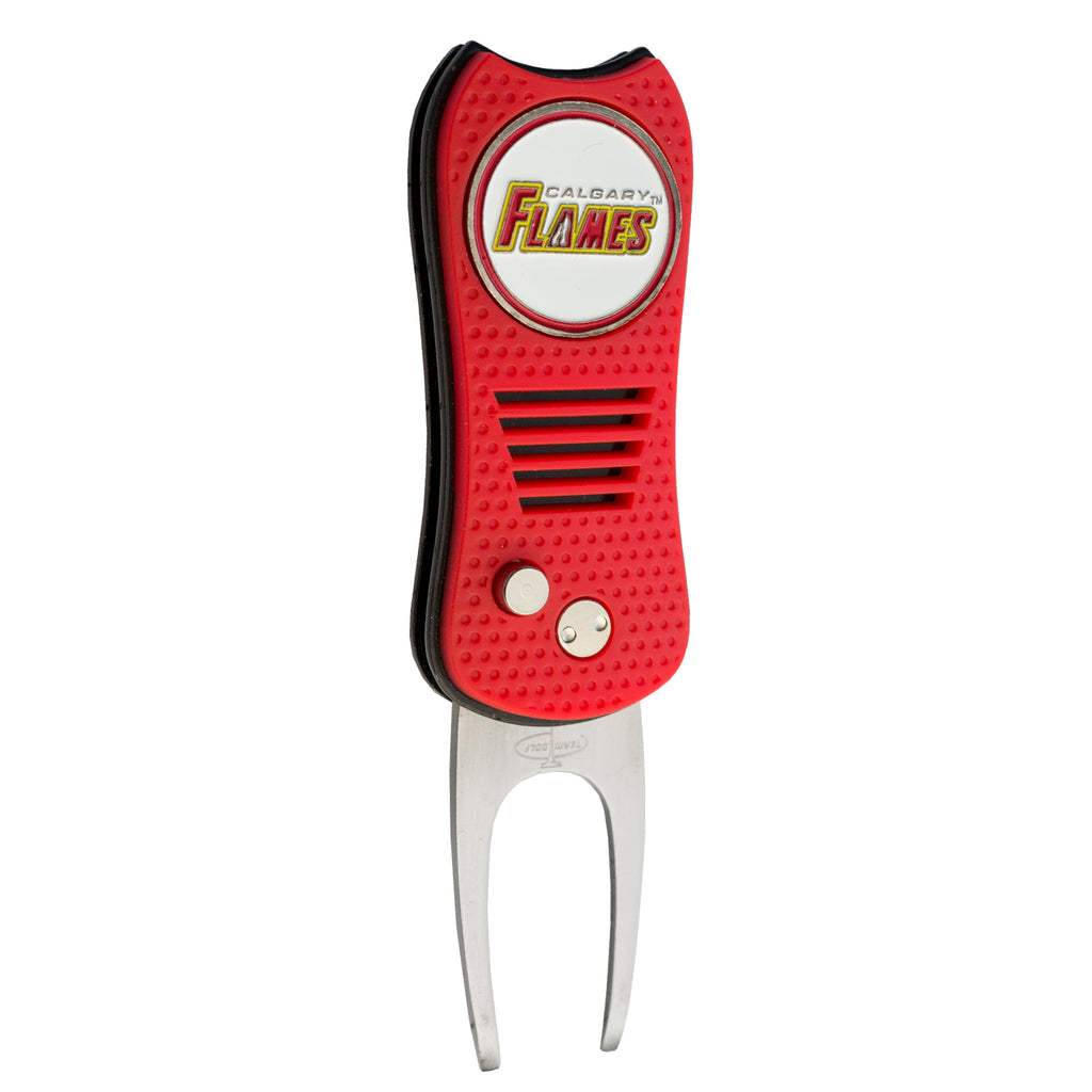 Team Golf CGY Flames Divot Tools - Switchblade - Bulk - 