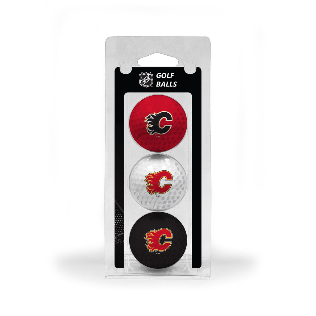 Team Golf CGY Flames Golf Balls - 3 Pack - Team