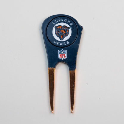 Team Golf CHI Bears Divot Tools - Custom Shaped - 