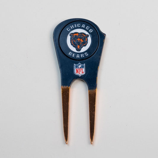 Team Golf CHI Bears Divot Tools - Custom Shaped - 