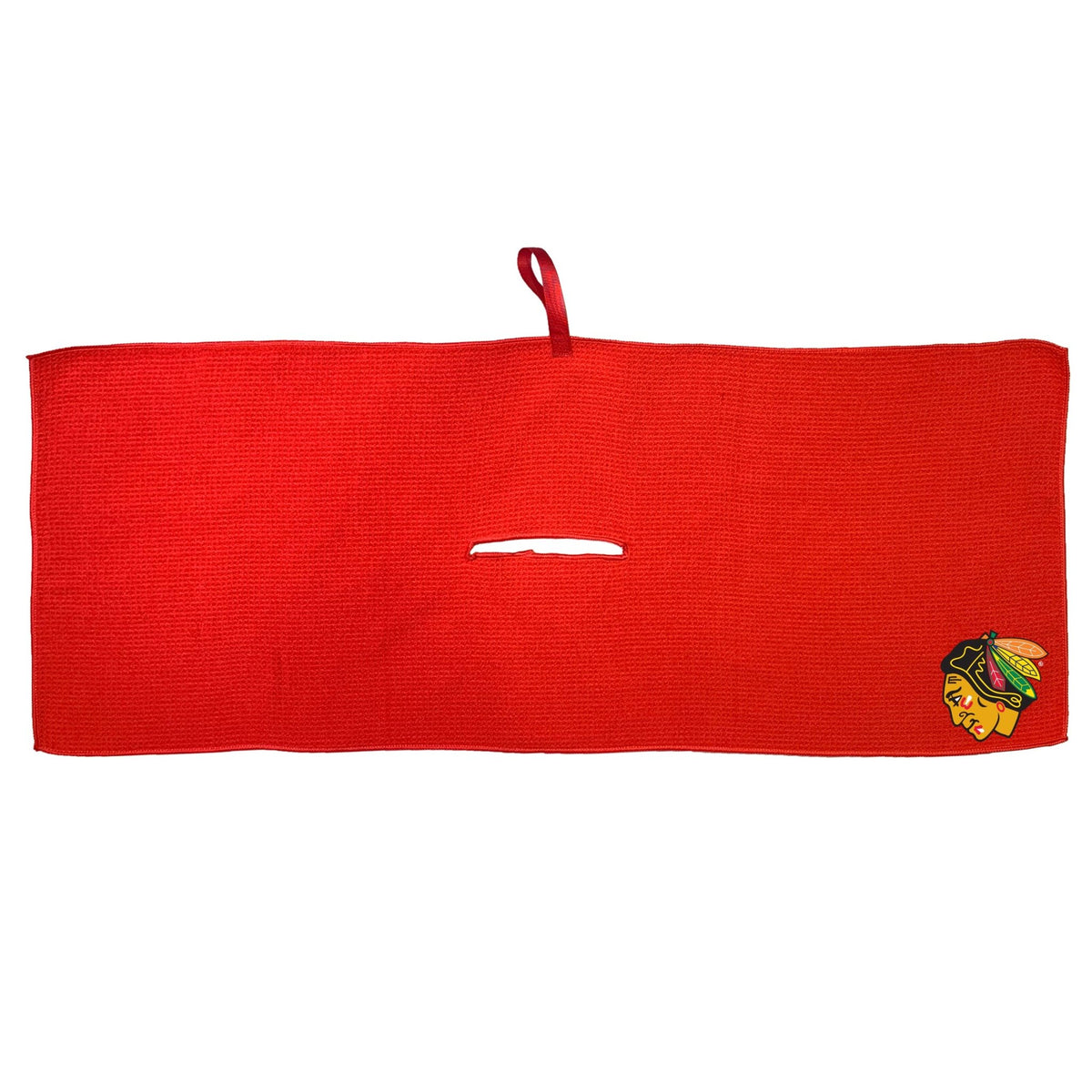 Team Golf CHI Black Hawks Golf Towels - Microfiber 16x40 Color - 