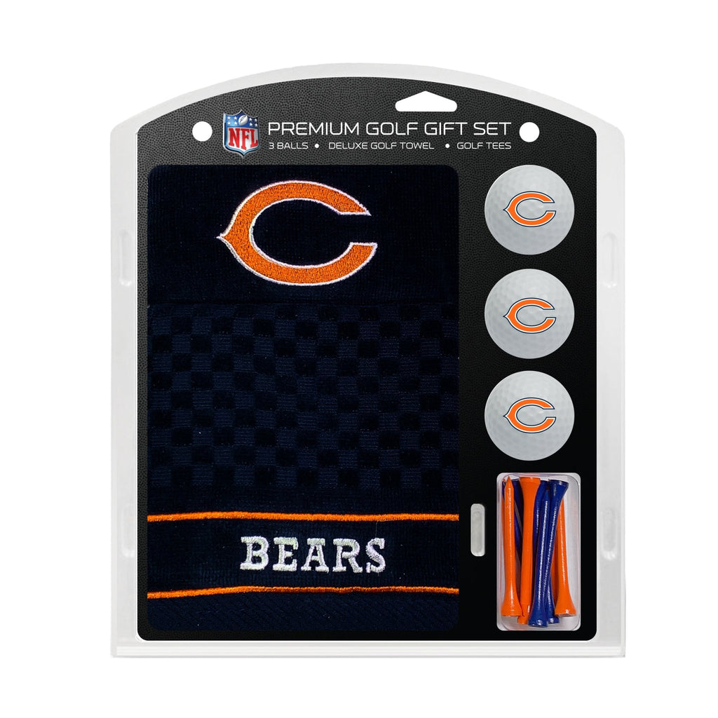 Team Golf Chicago Bears Golf Gift Sets - Embroidered Towel Gift Set -