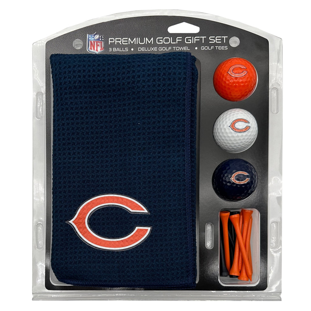 Team Golf Chicago Bears Golf Gift Sets - Microfiber Towel Gift Set-Color -