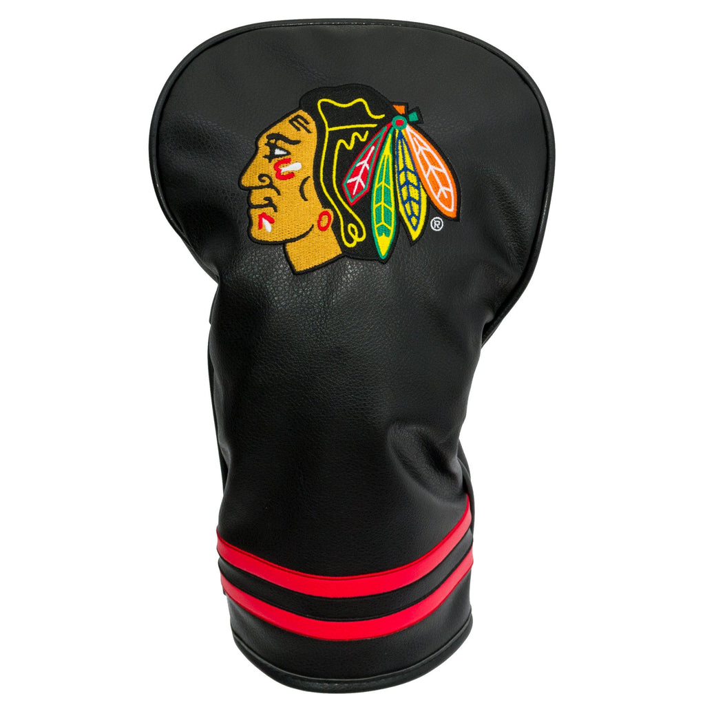 Team Golf Chicago Blackhawks DR/FW Headcovers - Vintage Driver HC - Embroidered