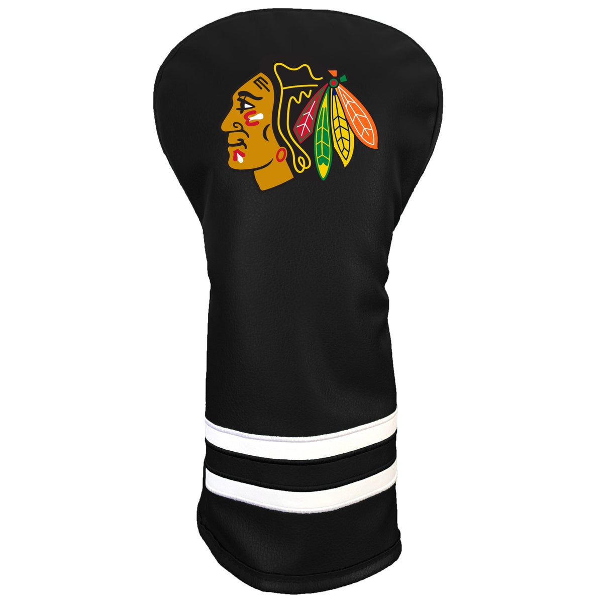 Team Golf Chicago Blackhawks DR/FW Headcovers - Vintage Driver HC - Printed Color