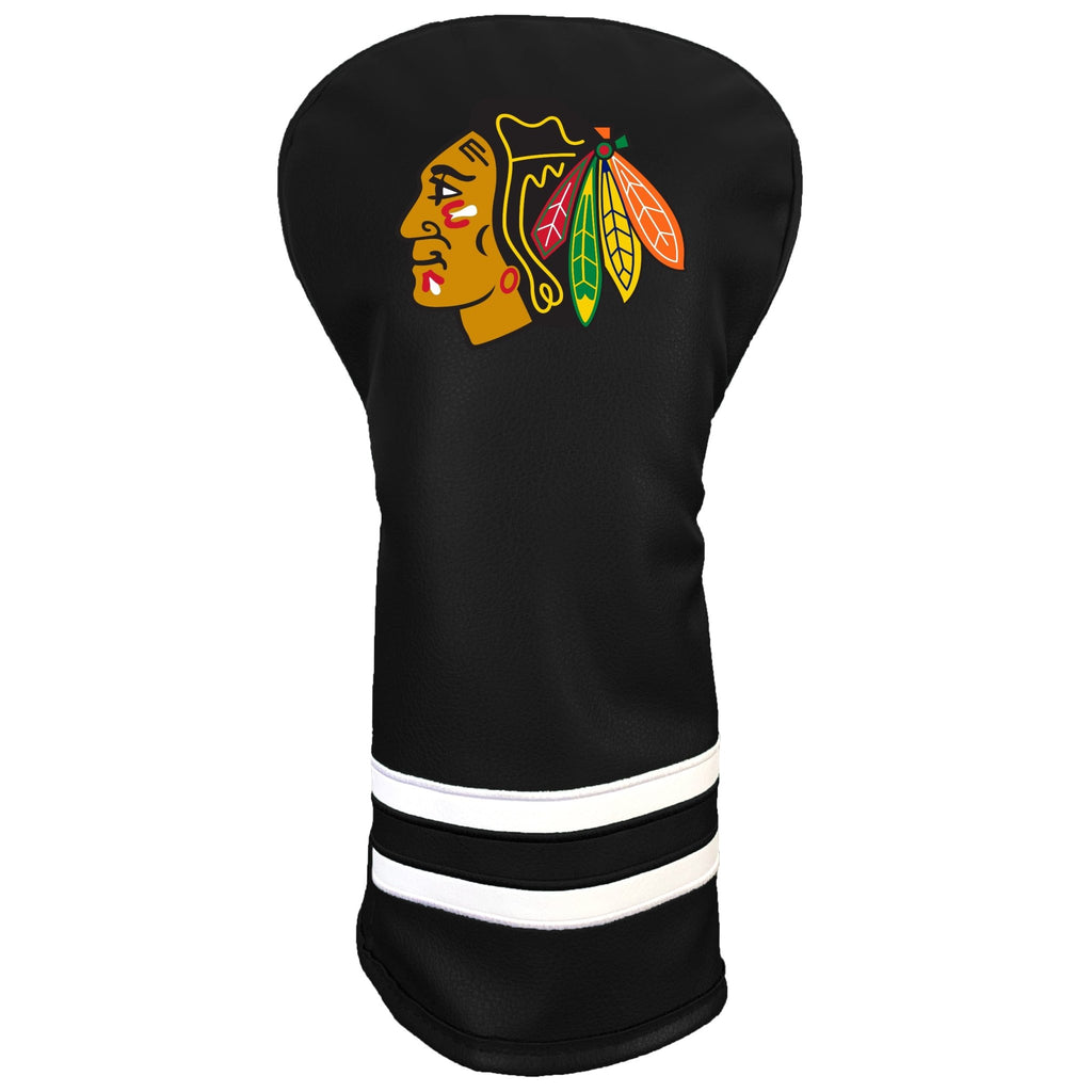 Team Golf Chicago Blackhawks DR/FW Headcovers - Vintage Driver HC - Printed Color
