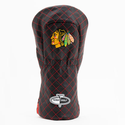 Team Golf Chicago Blackhawks DR/FW Quilted Headcovers - Team Golf USA