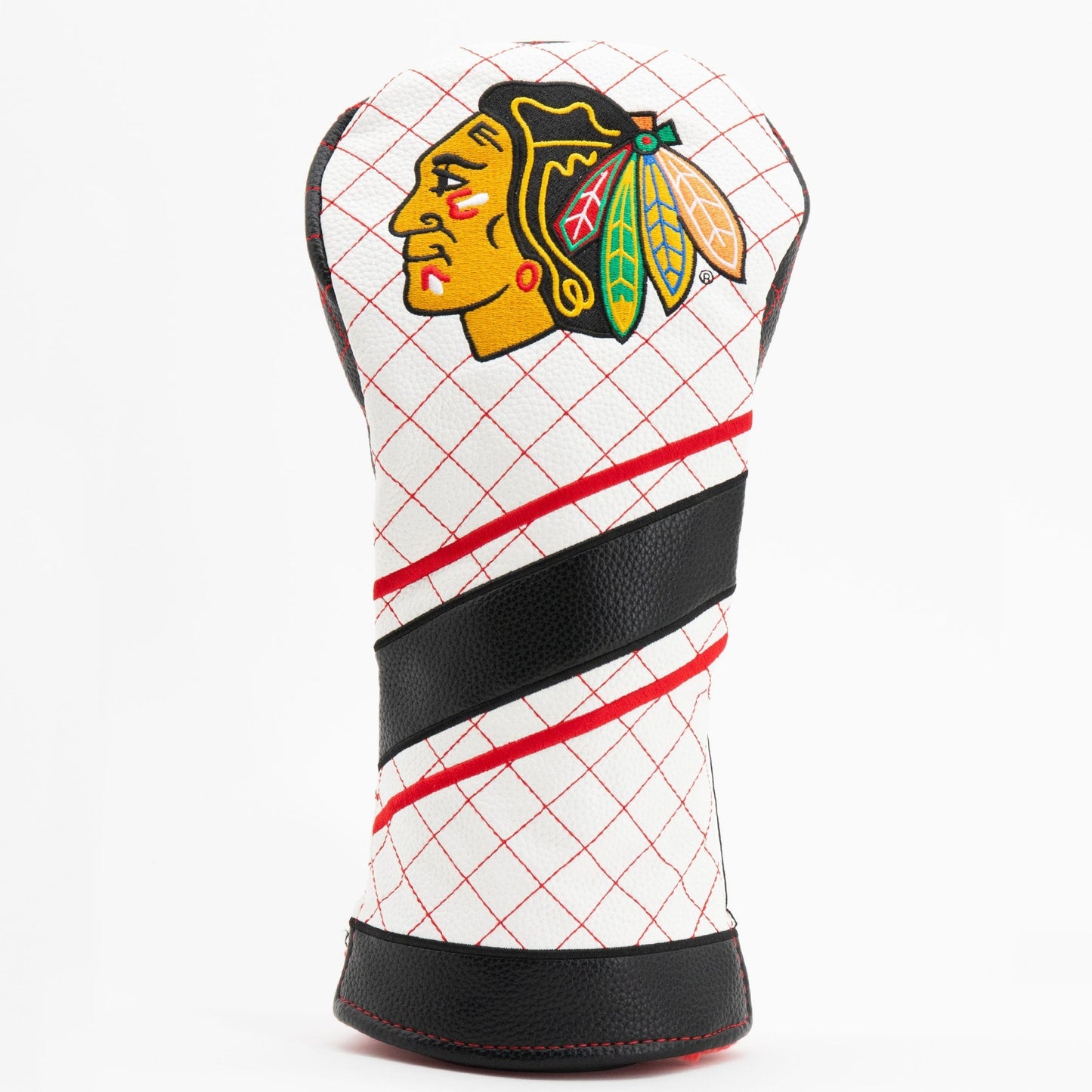 Team Golf Chicago Blackhawks DR/FW Quilted Headcovers - Team Golf USA