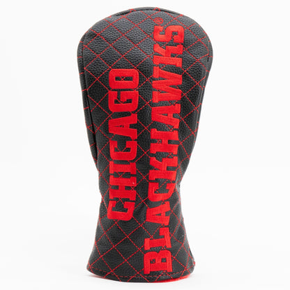 Team Golf Chicago Blackhawks DR/FW Quilted Headcovers - Team Golf USA