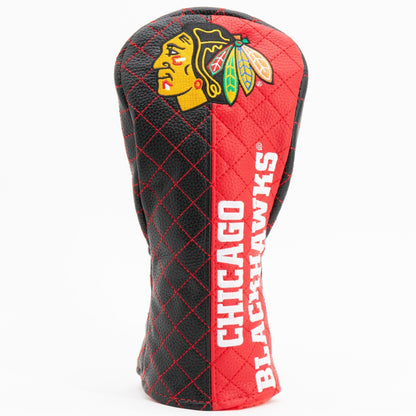 Team Golf Chicago Blackhawks DR/FW Quilted Headcovers - Team Golf USA