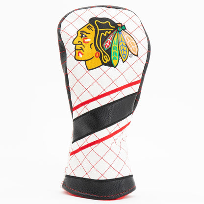Team Golf Chicago Blackhawks DR/FW Quilted Headcovers - Team Golf USA