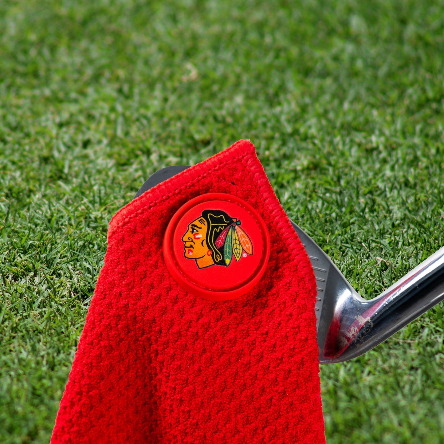 Team Golf Chicago Blackhawks Magnetic Golf Towel - Team Golf USA