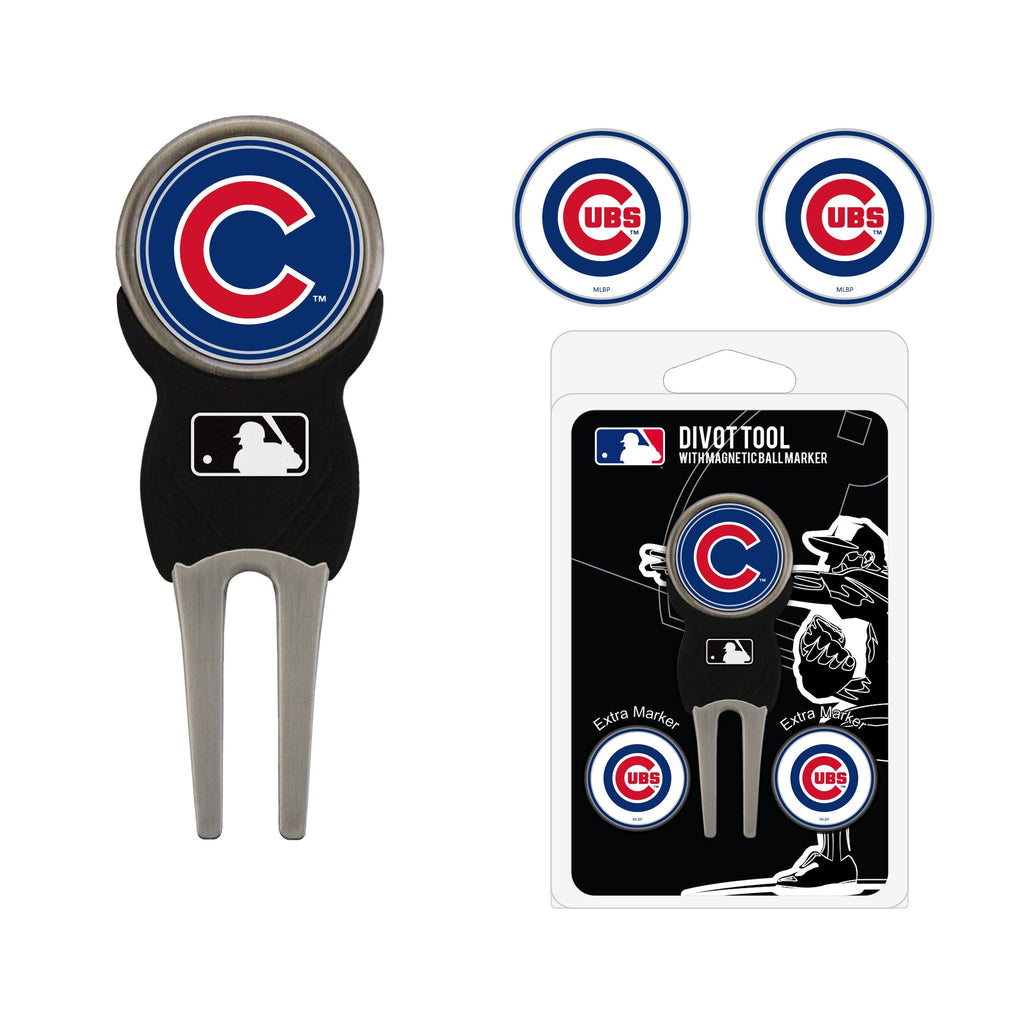 Team Golf Chicago Cubs Divot Tools - Signature Divot Tool Pack - 