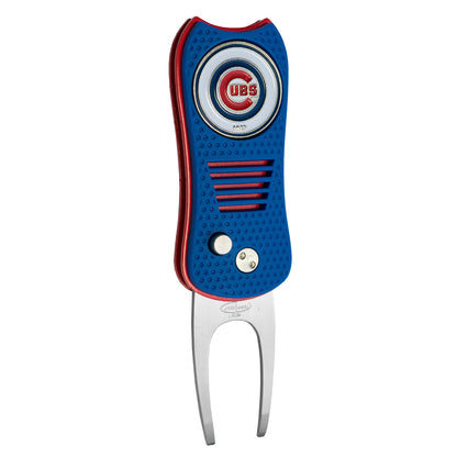Team Golf Chicago Cubs Divot Tools - Switchblade Divot Tool - 