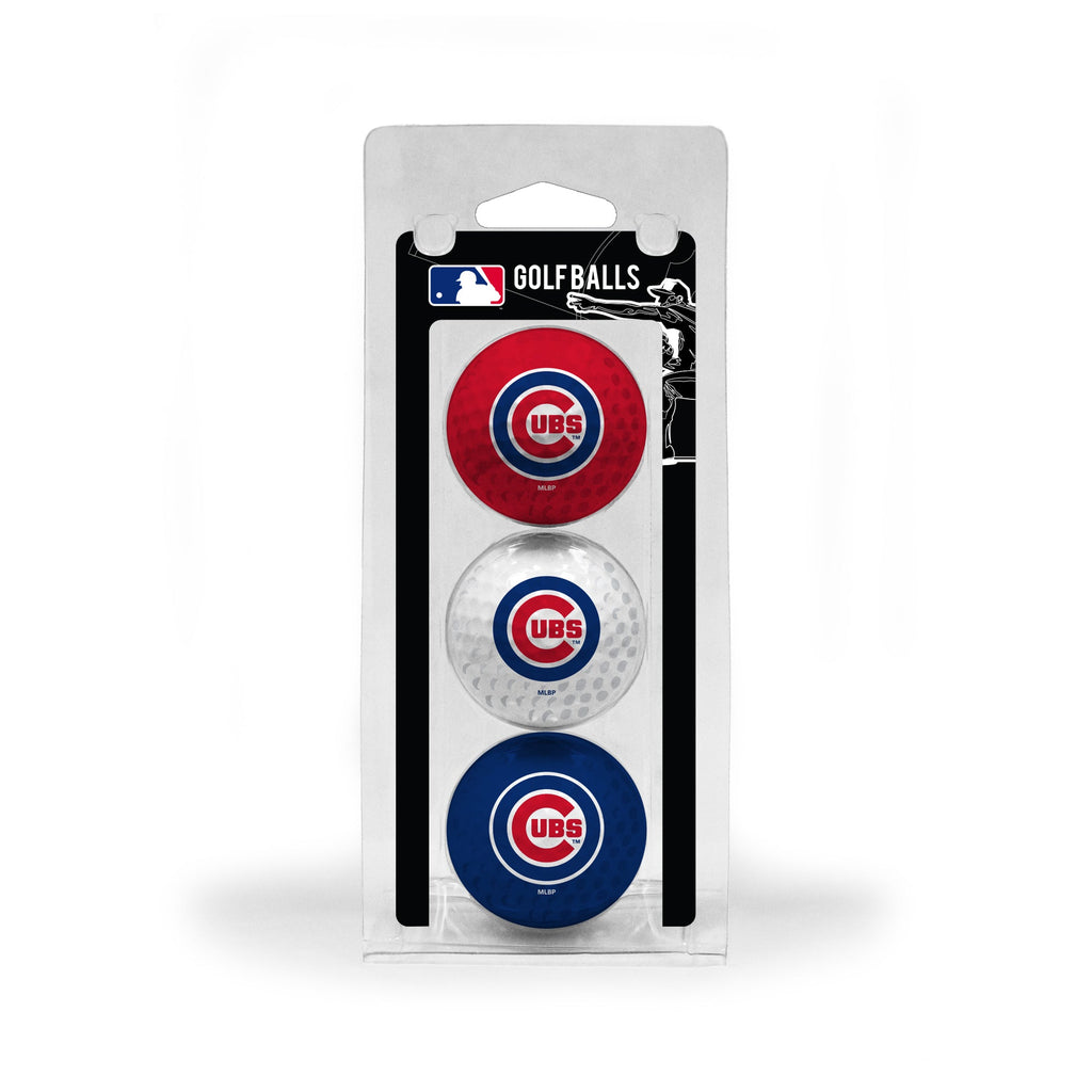 Team Golf Chicago Cubs Golf Balls - 3 Pack - Team