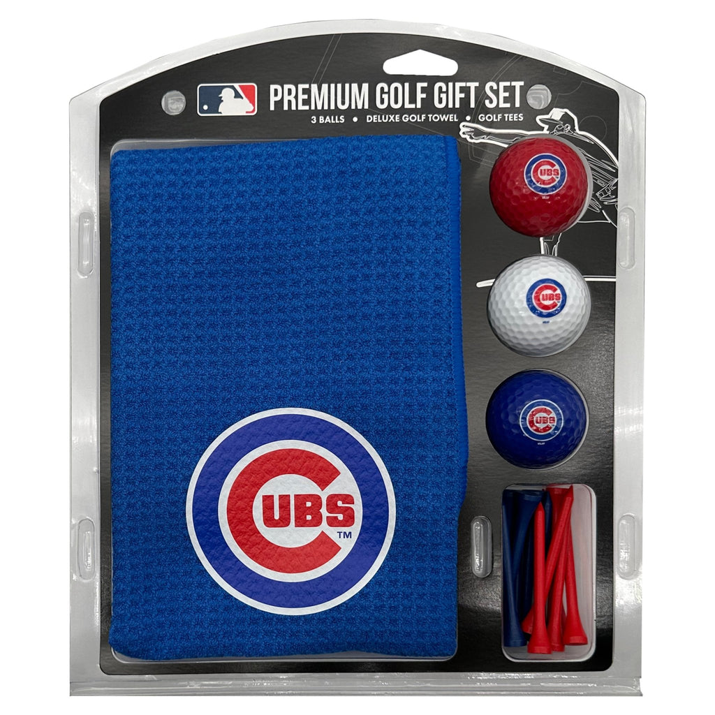 Team Golf Chicago Cubs Golf Gift Sets - Microfiber Towel Gift Set - Color - 