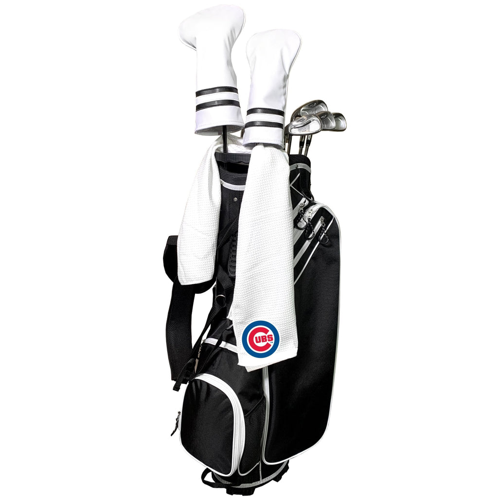 Team Golf Chicago Cubs Golf Towels - Microfiber 16X40 White - 