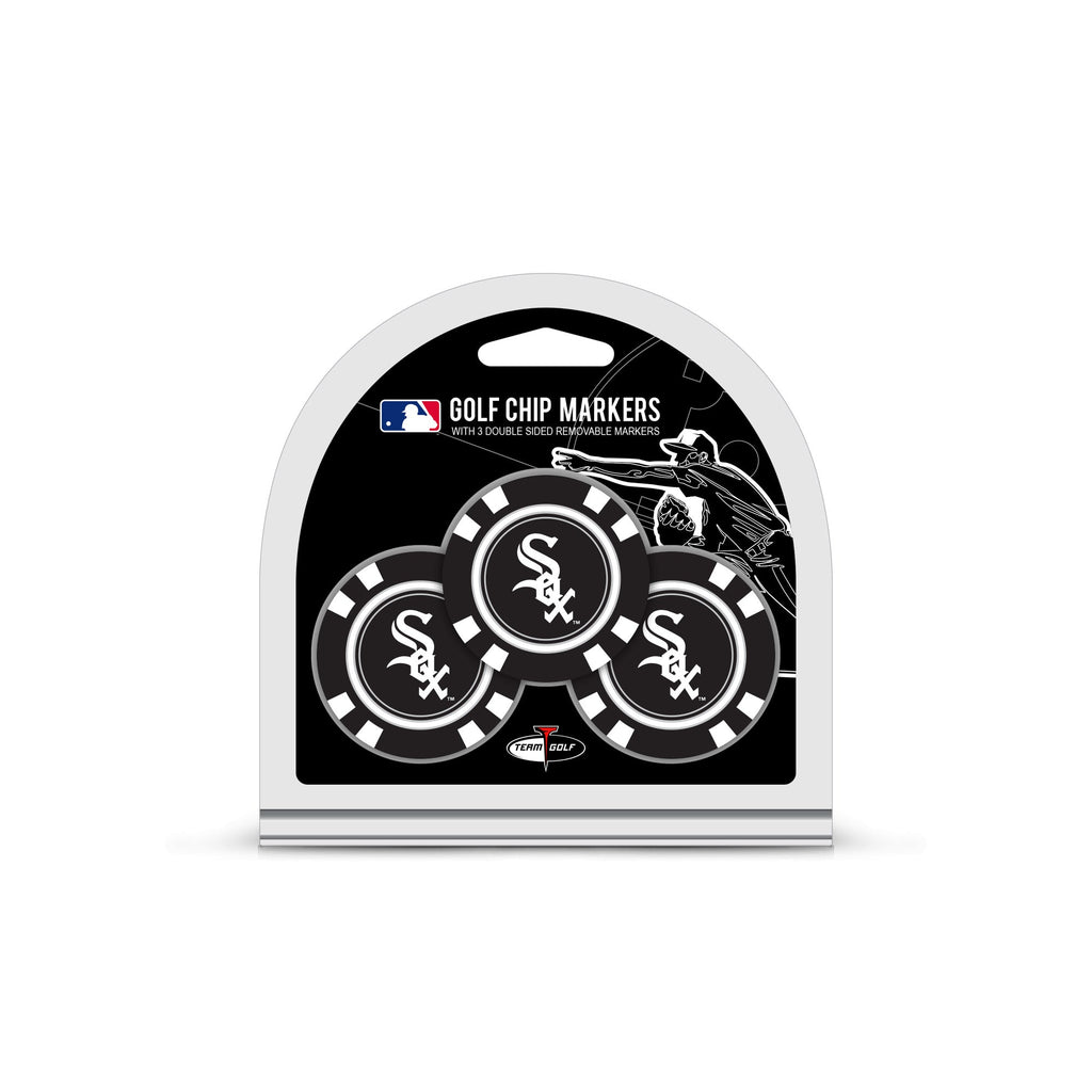 Team Golf Chicago White Sox Ball Markers - 3 Pack Golf Chip Markers - 