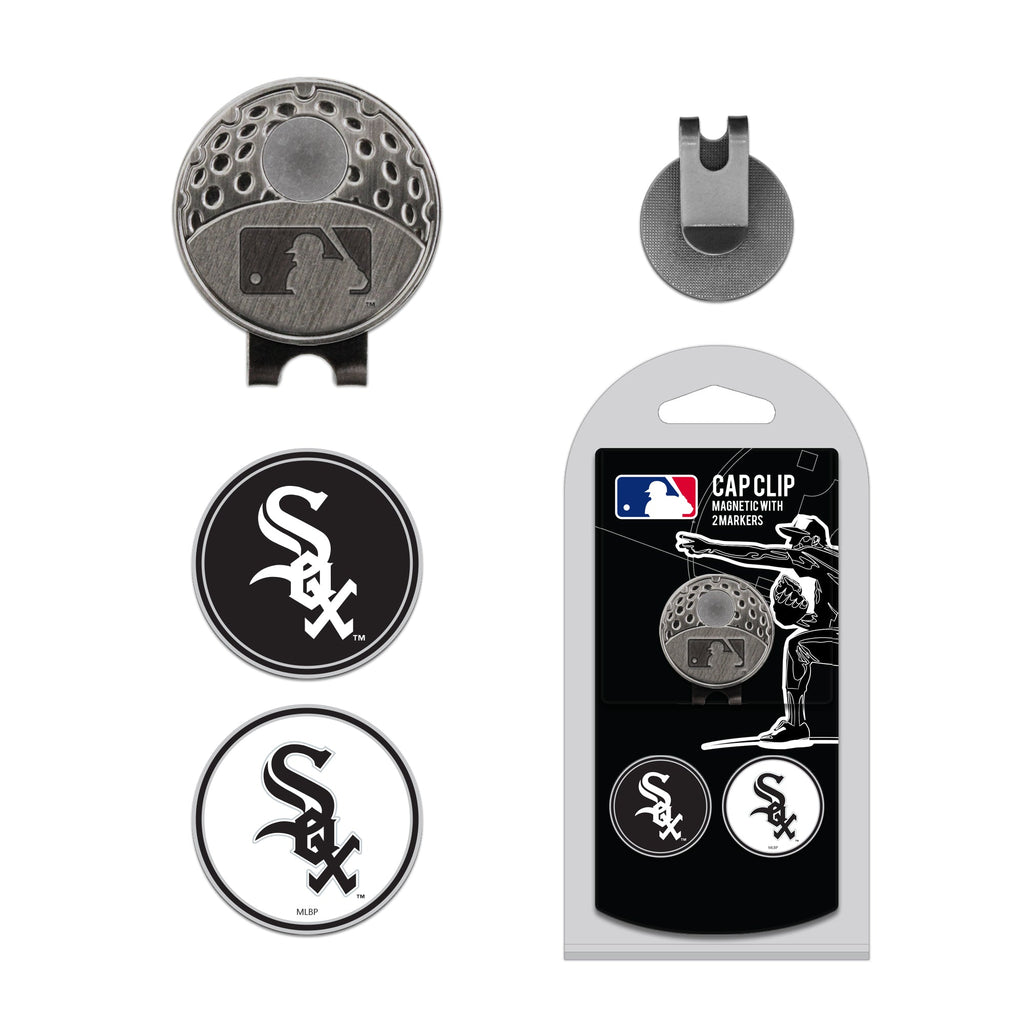 Team Golf Chicago White Sox Ball Markers - Hat Clip & Ball Marker - 