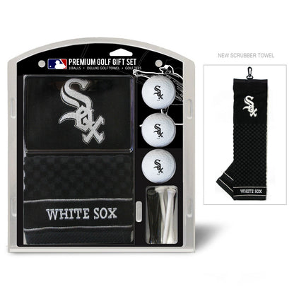 Team Golf Chicago White Sox Golf Gift Sets - Embroidered Towel Gift Set - 