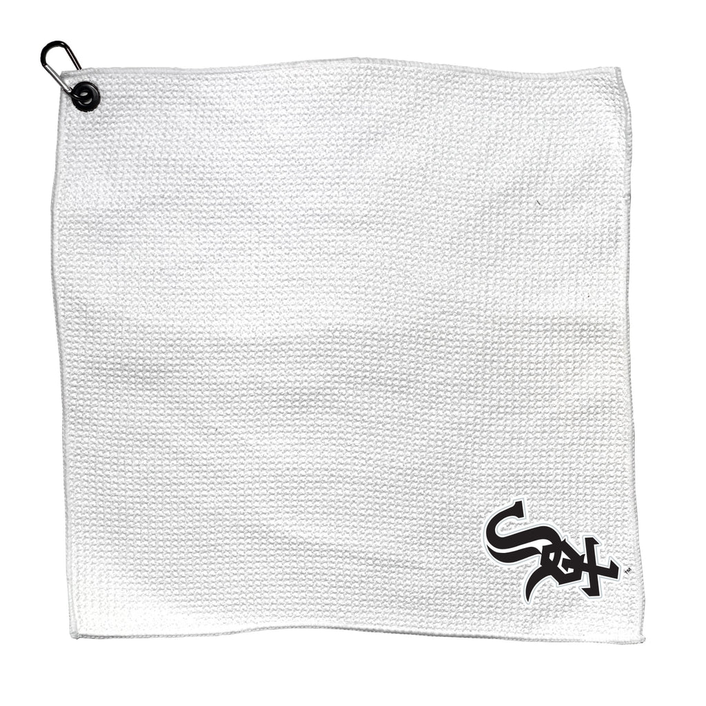 Team Golf Chicago White Sox Golf Towels - Microfiber 15X15 White - 