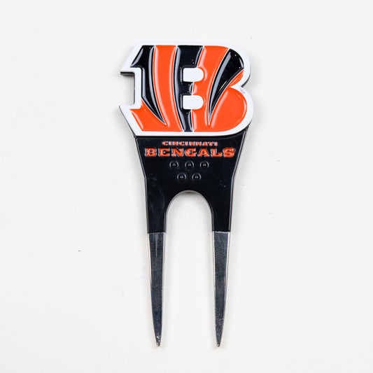 Team Golf CIN Bengals Divot Tools - Custom Shaped - 