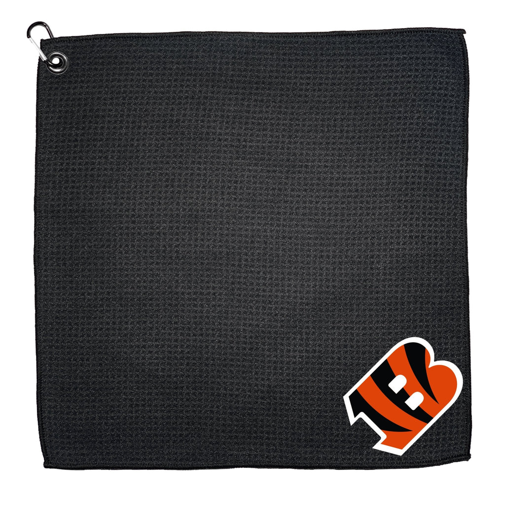 Team Golf CIN Bengals Golf Towels - Microfiber 15X15 Color - 