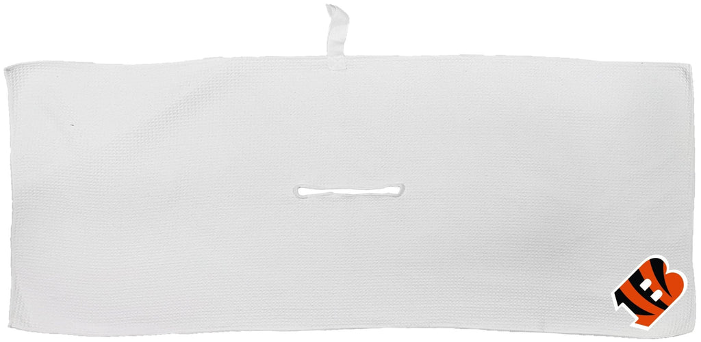 Team Golf CIN Bengals Golf Towels - Microfiber 16X40 White - 