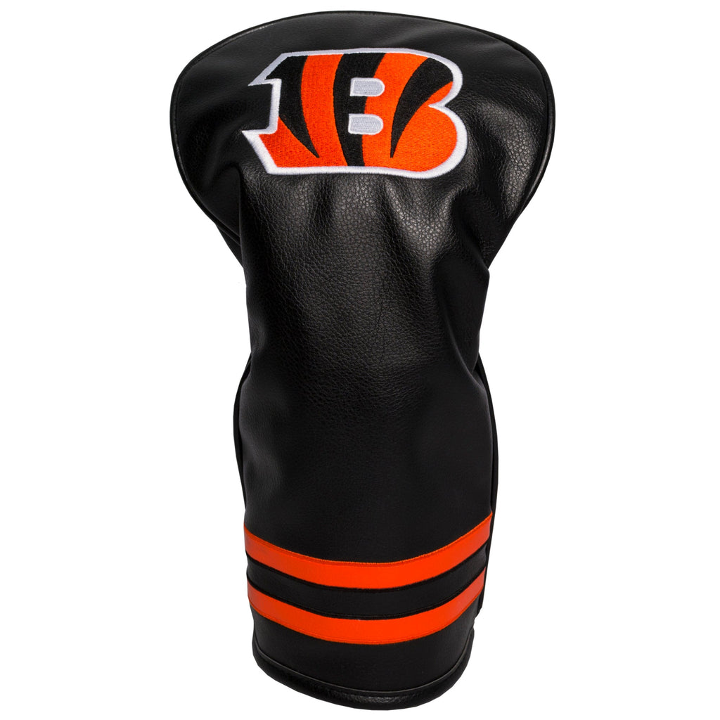 Team Golf Cincinnati Bengals DR/FW Headcovers - Vintage Driver HC - Embroidered