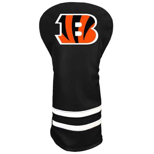 Team Golf Cincinnati Bengals DR/FW Headcovers - Vintage Driver HC - Printed Color
