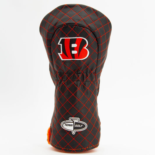 Team Golf Cincinnati Bengals DR/FW Quilted Headcovers - Team Golf USA