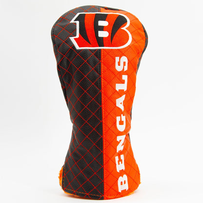 Team Golf Cincinnati Bengals DR/FW Quilted Headcovers - Team Golf USA