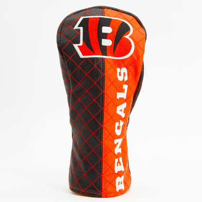 Team Golf Cincinnati Bengals DR/FW Quilted Headcovers - Team Golf USA