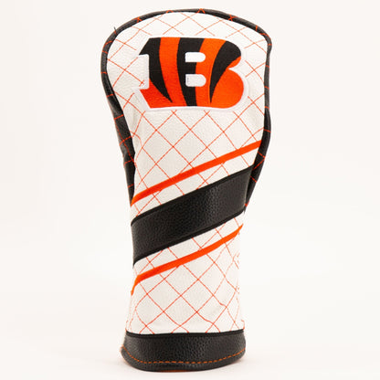 Team Golf Cincinnati Bengals DR/FW Quilted Headcovers - Team Golf USA