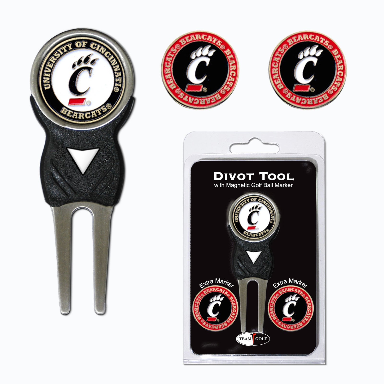Team Golf Cincinnati Divot Tools - Signature Divot Tool Pack - 