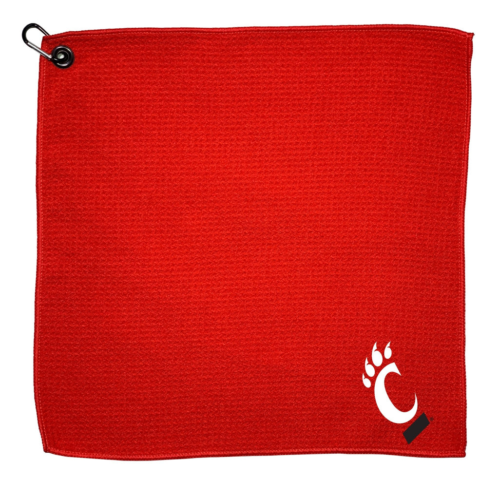 Team Golf Cincinnati Golf Towels - Microfiber 15X15 Color - 