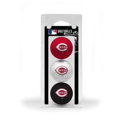 Team Golf Cincinnati Reds Golf Balls - 3 Pack - Team