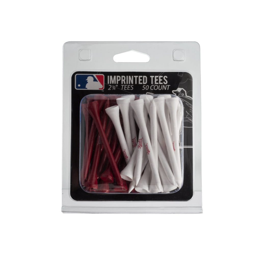 Team Golf Cincinnati Reds Golf Tees - 50 Tee Pack - 