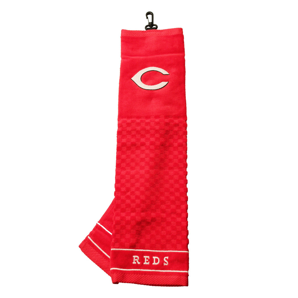 Team Golf Cincinnati Reds Golf Towels - Tri - Fold 16x22 - 