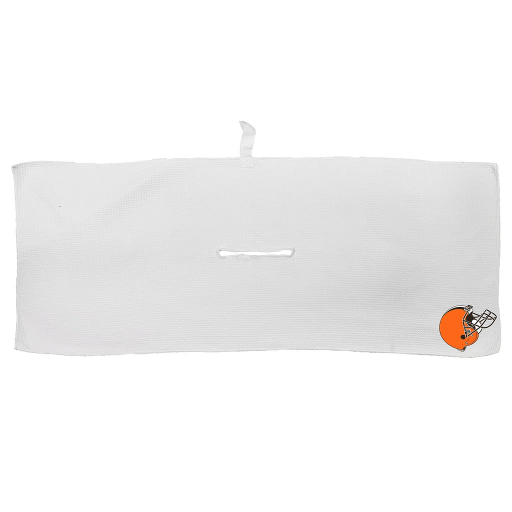 Team Golf CLE Browns Golf Towels - Microfiber 16X40 White - 