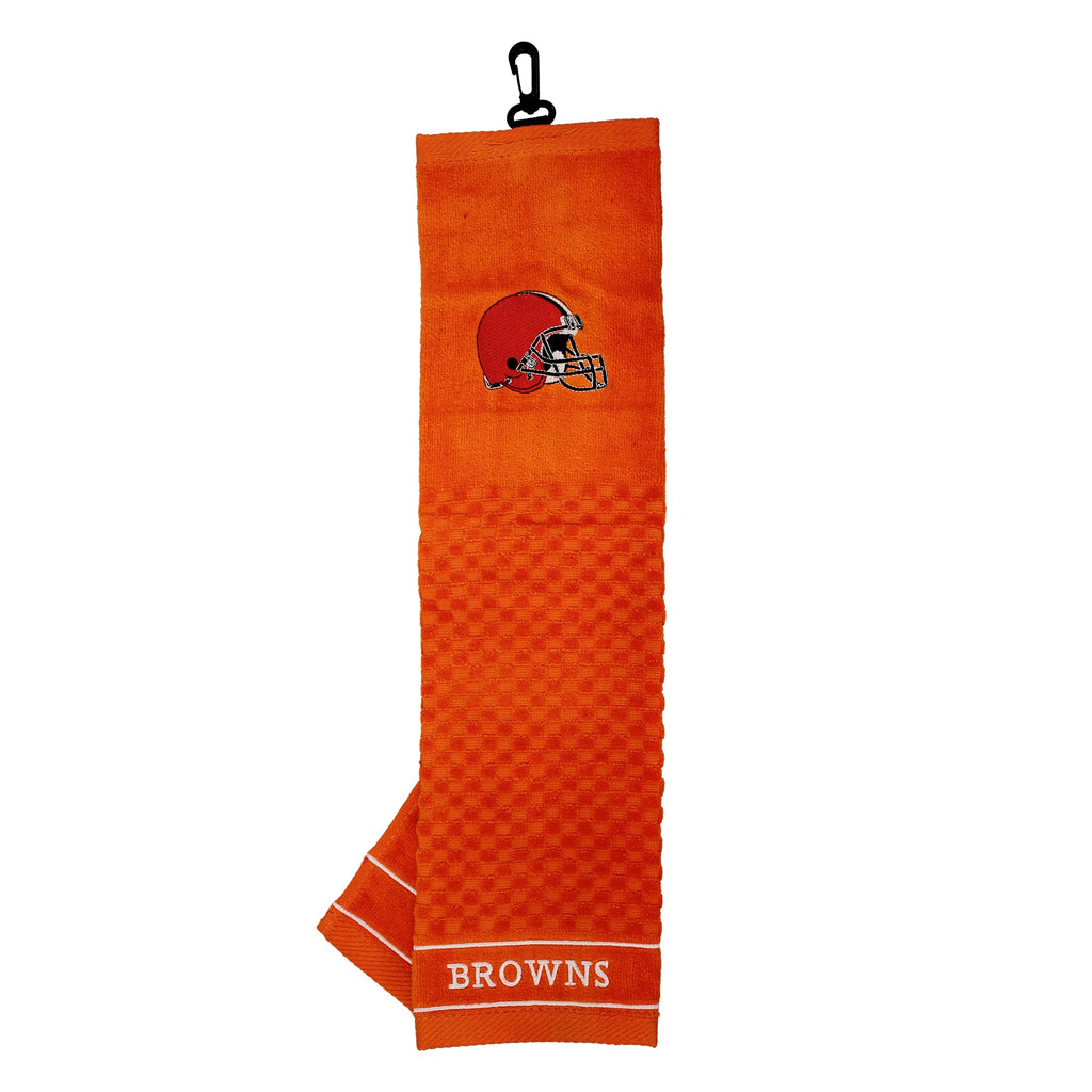 Team Golf CLE Browns Golf Towels - Tri - Fold 16x22 - 
