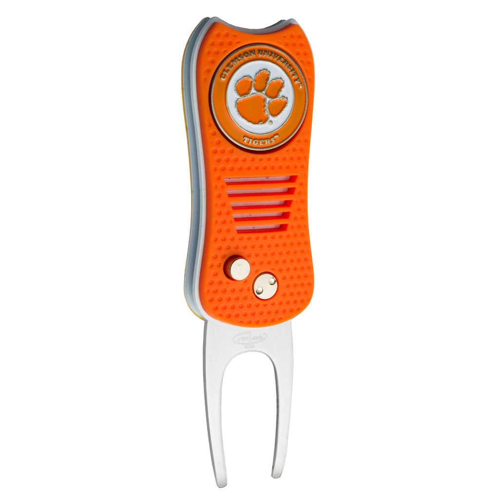 Team Golf Clemson Divot Tools - Switchblade Divot Tool - 