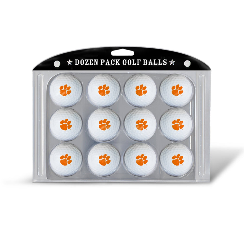 Team Golf Clemson Golf Balls - 12 Pack - White