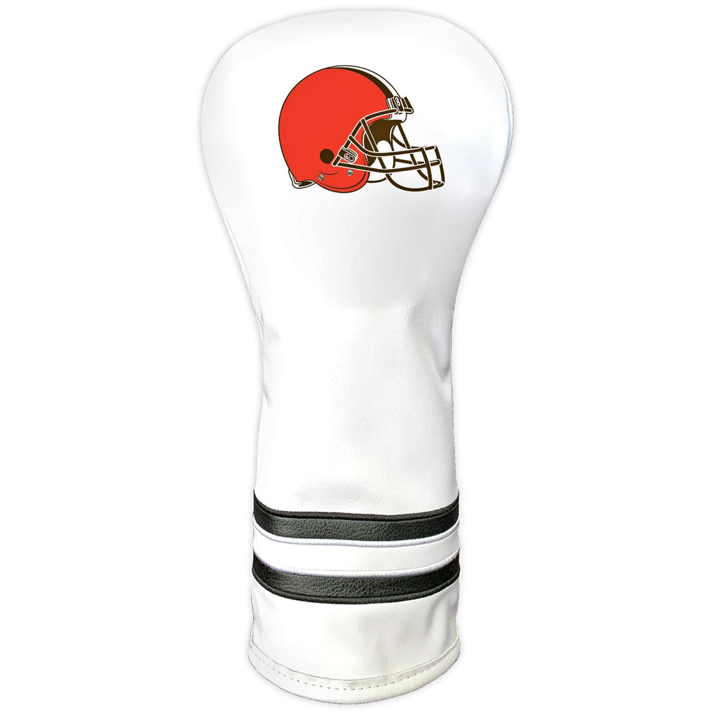 Team Golf Cleveland Browns DR/FW Headcovers - Fairway HC - Printed White