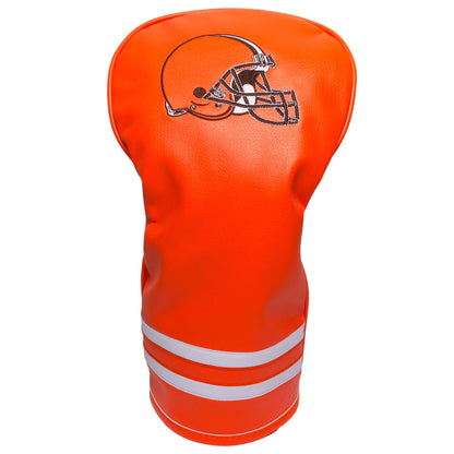 Team Golf Cleveland Browns DR/FW Headcovers - Vintage Driver HC - Embroidered