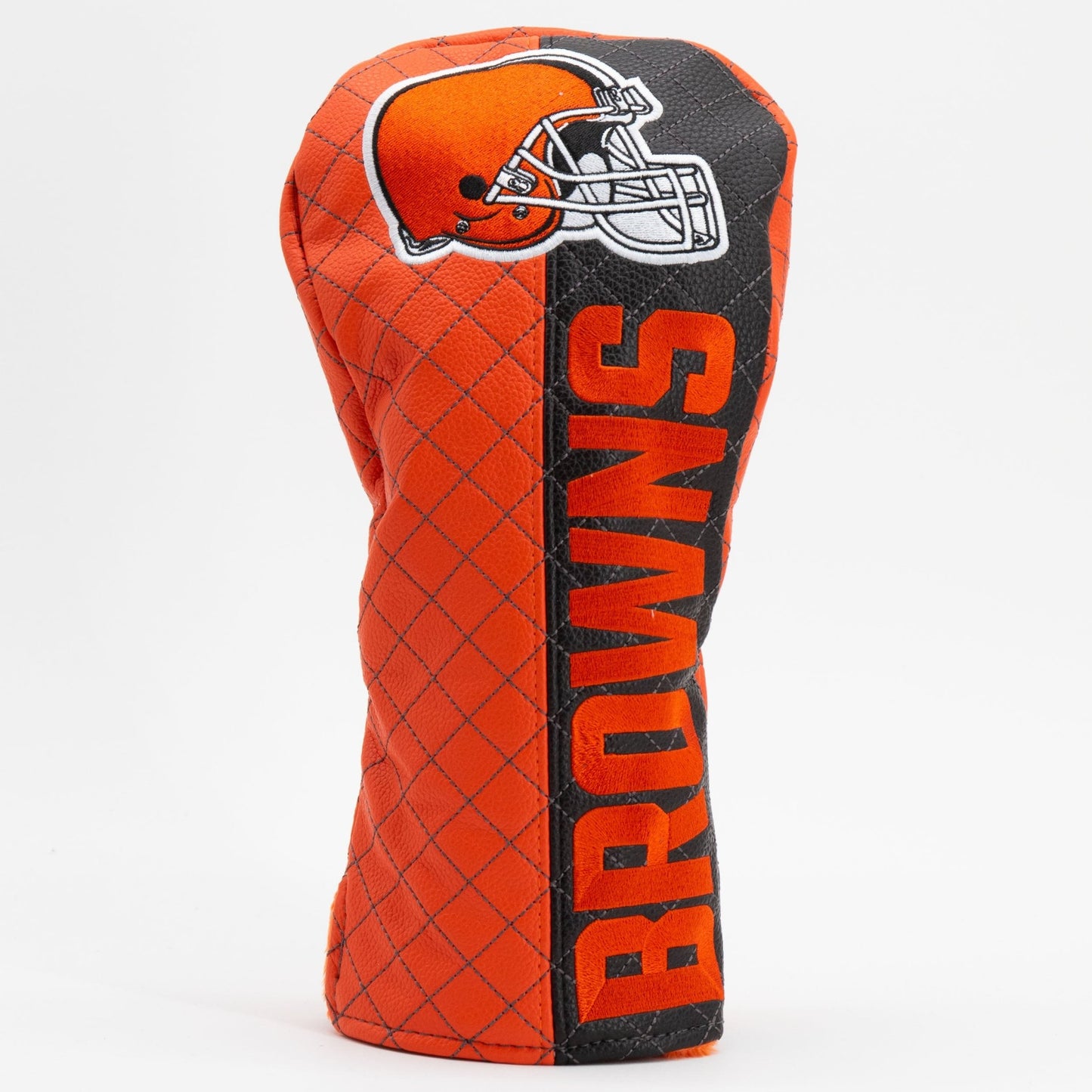 Team Golf Cleveland Browns DR/FW Quilted Headcovers - Team Golf USA
