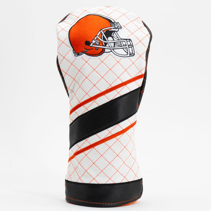 Team Golf Cleveland Browns DR/FW Quilted Headcovers - Team Golf USA