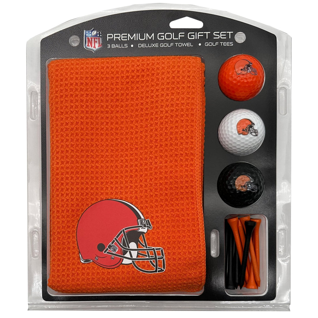 Team Golf Cleveland Browns Golf Gift Sets - Microfiber Towel Gift Set-Color -