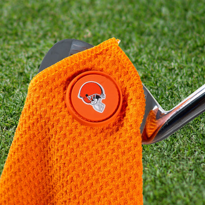 Team Golf Cleveland Browns Magnetic Golf Towel - Team Golf USA