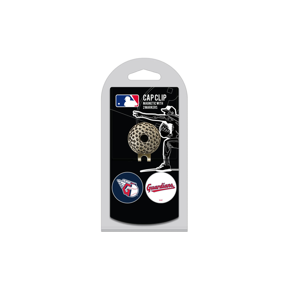 Team Golf Cleveland Guardians Ball Markers - Hat Clip & Ball Marker - 